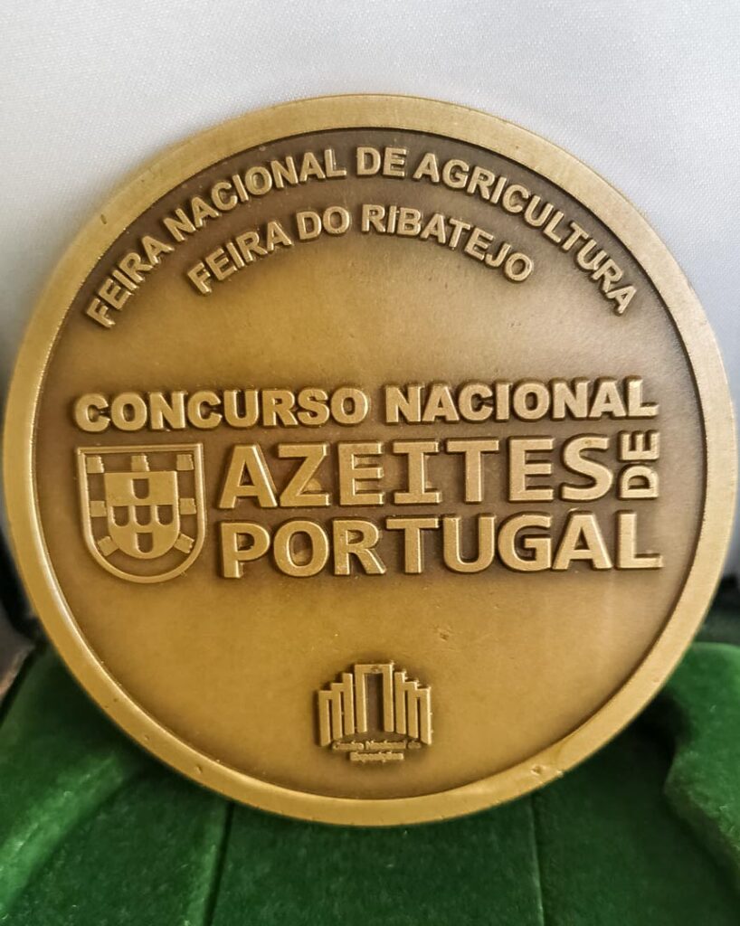 Prémio da Quinta Vale D'Anelha no concurso Nacional Azeites de Portugal, na Feira Nacional de Agricultura - Feira do Ribatejo
